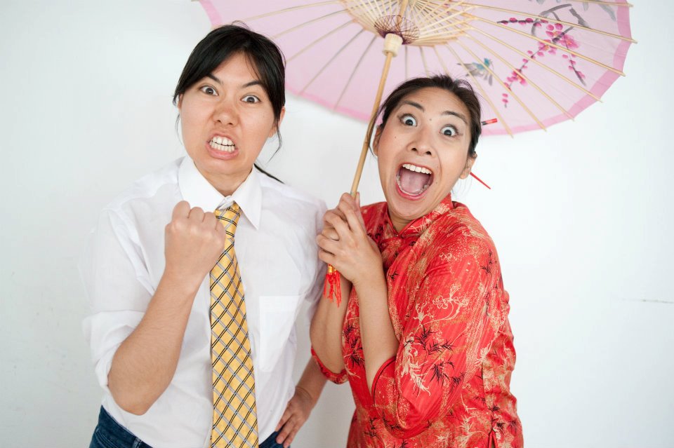 Yellow Brick Wall: Angry White Men Played by Two Happy Asian Girls